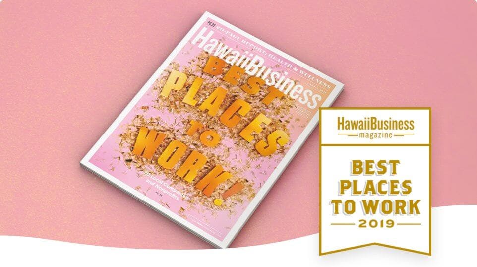 Photo of a "Hawaii Business" Magazine cover